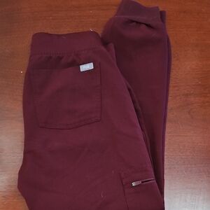 Figs womens Deep Burgundy Joggers